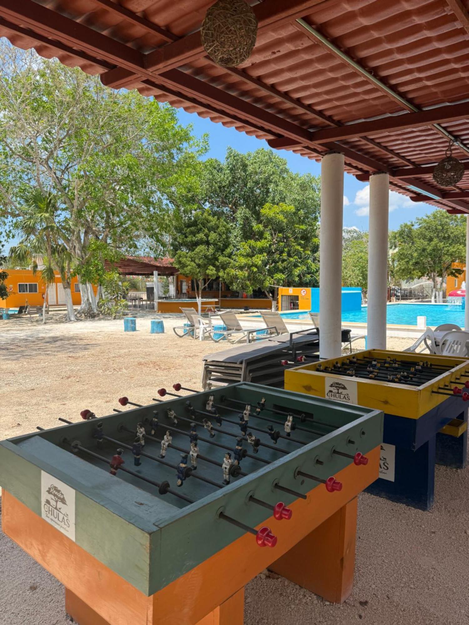 Ranch Las Chulas Hotel And Restaurant Puerto Morelos Exterior foto