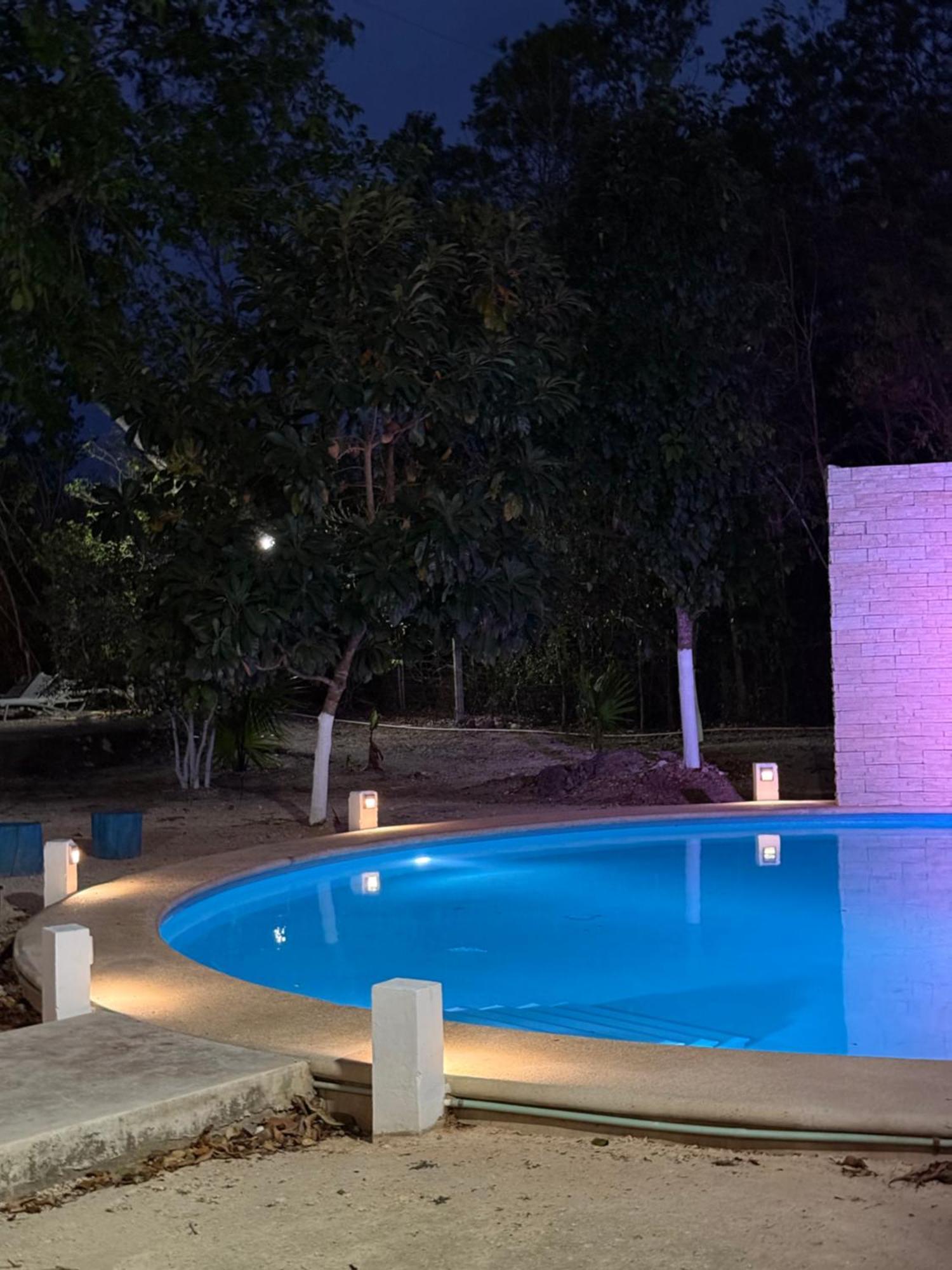 Ranch Las Chulas Hotel And Restaurant Puerto Morelos Exterior foto